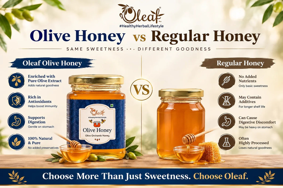 Olive Honey vs Regular Honey: What Makes Them Different?