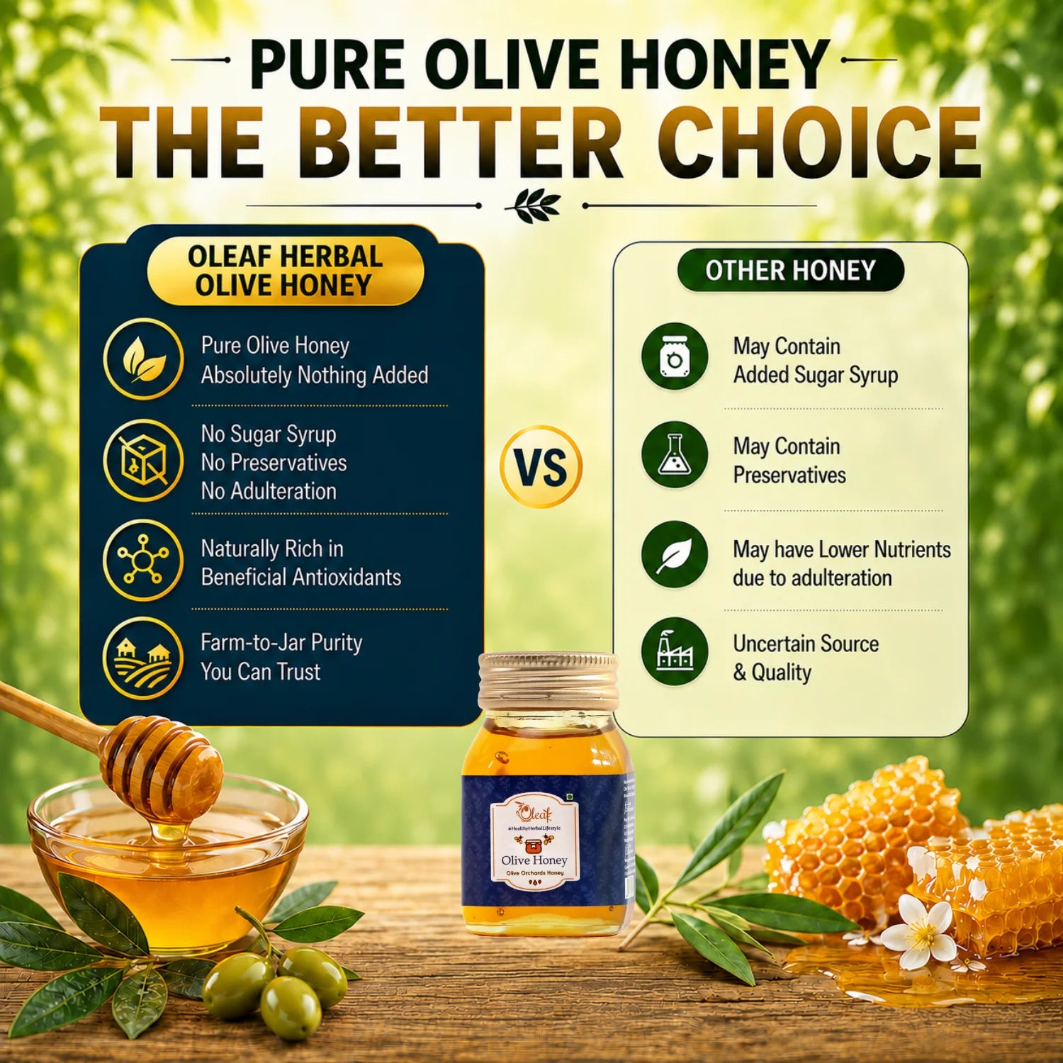 Olive Orchards Honey (100 gms)