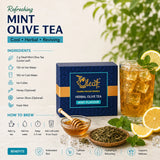 Herbal Olive Leaf Tea - Mint (100 gms)