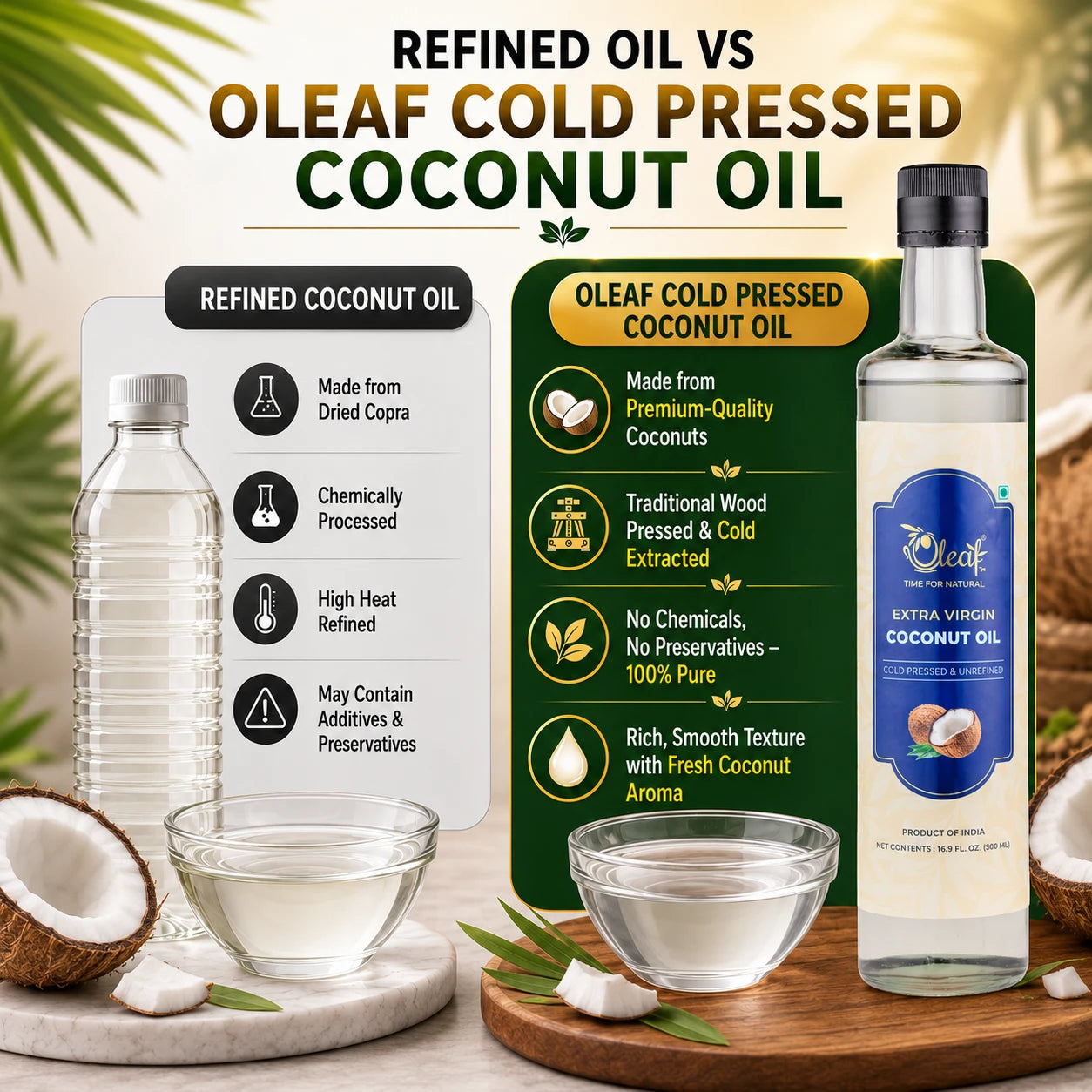 Extra Virgin Cold Pressed Coconut Oil