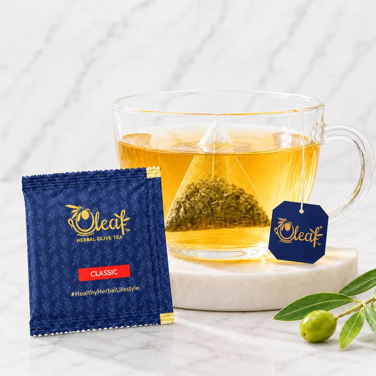Herbal Olive Leaf Tea - Classic (Teabags)