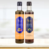 Extra Virgin Cold Pressed Sesame Oil & Mustard Oil
