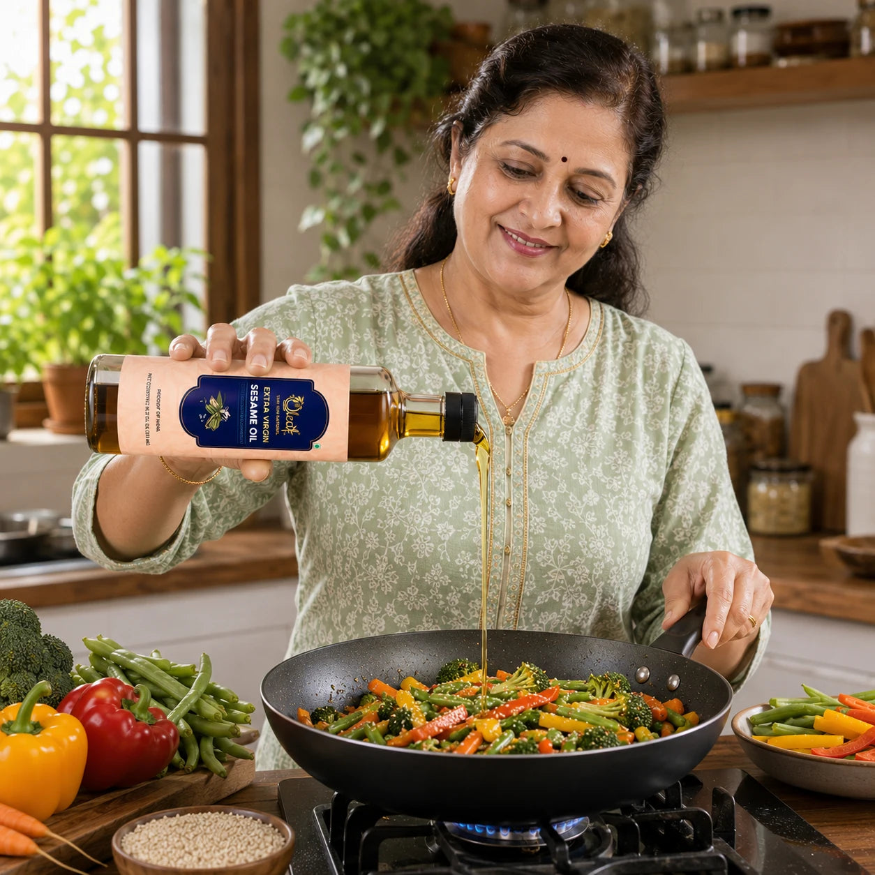 Extra Virgin Cold Pressed Sesame Oil