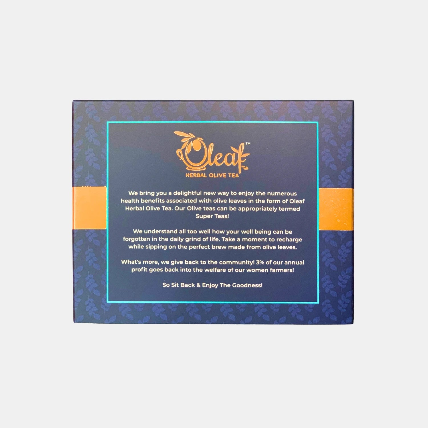 Herbal Olive Leaf Tea - Basil (100 gms)