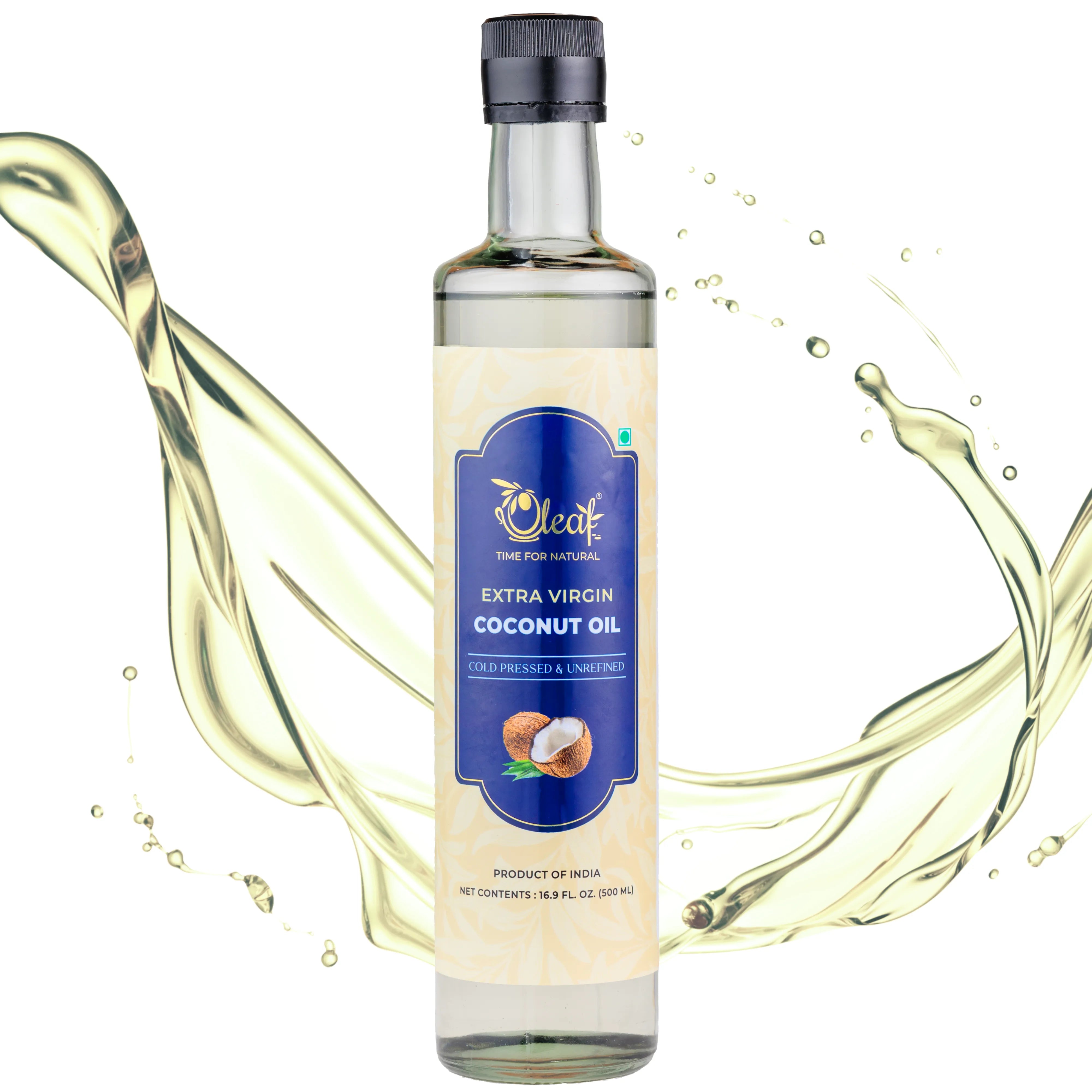 EXTRA VIRGIN COLD PRESSED COCONUT OIL (500 ML)