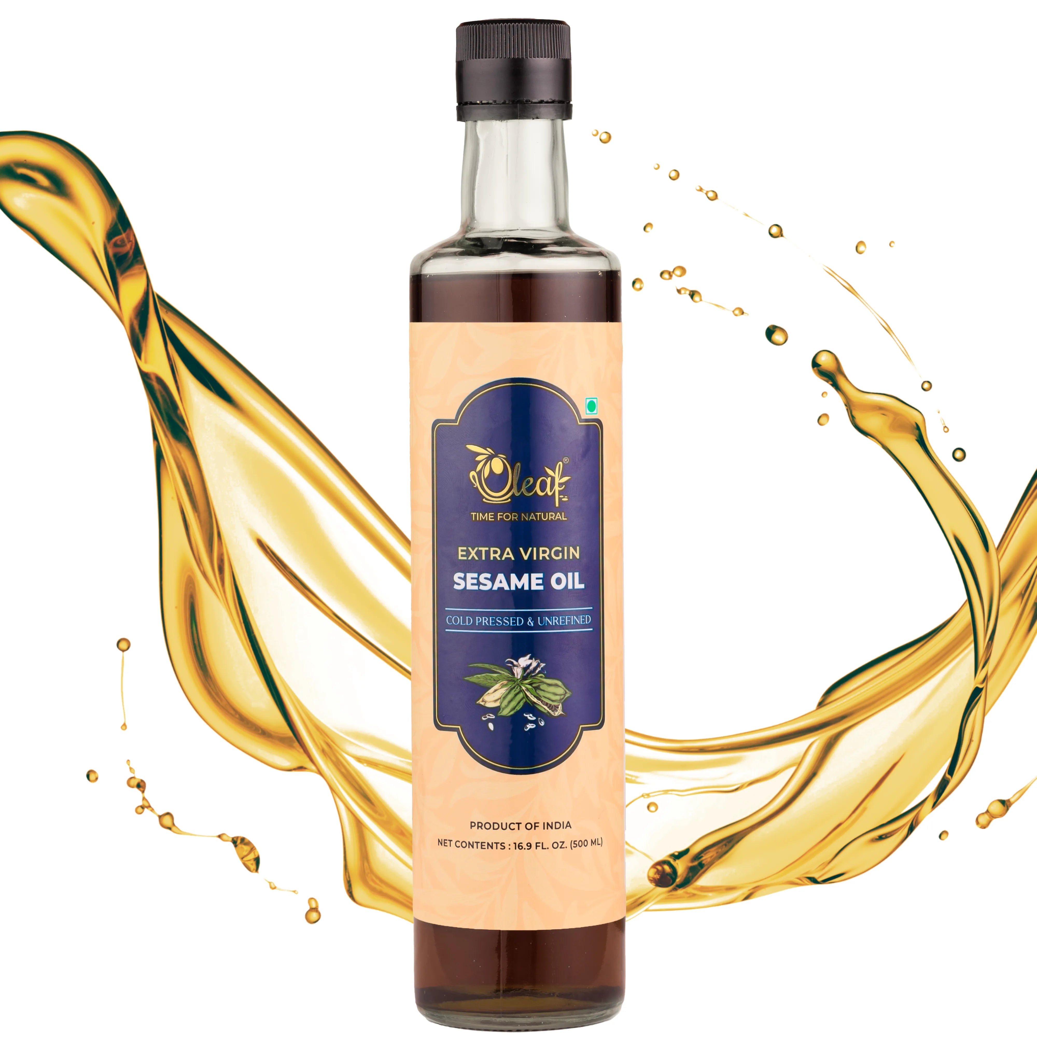 EXTRA VIRGIN COLD PRESSED SESAME OIL (500 ML)