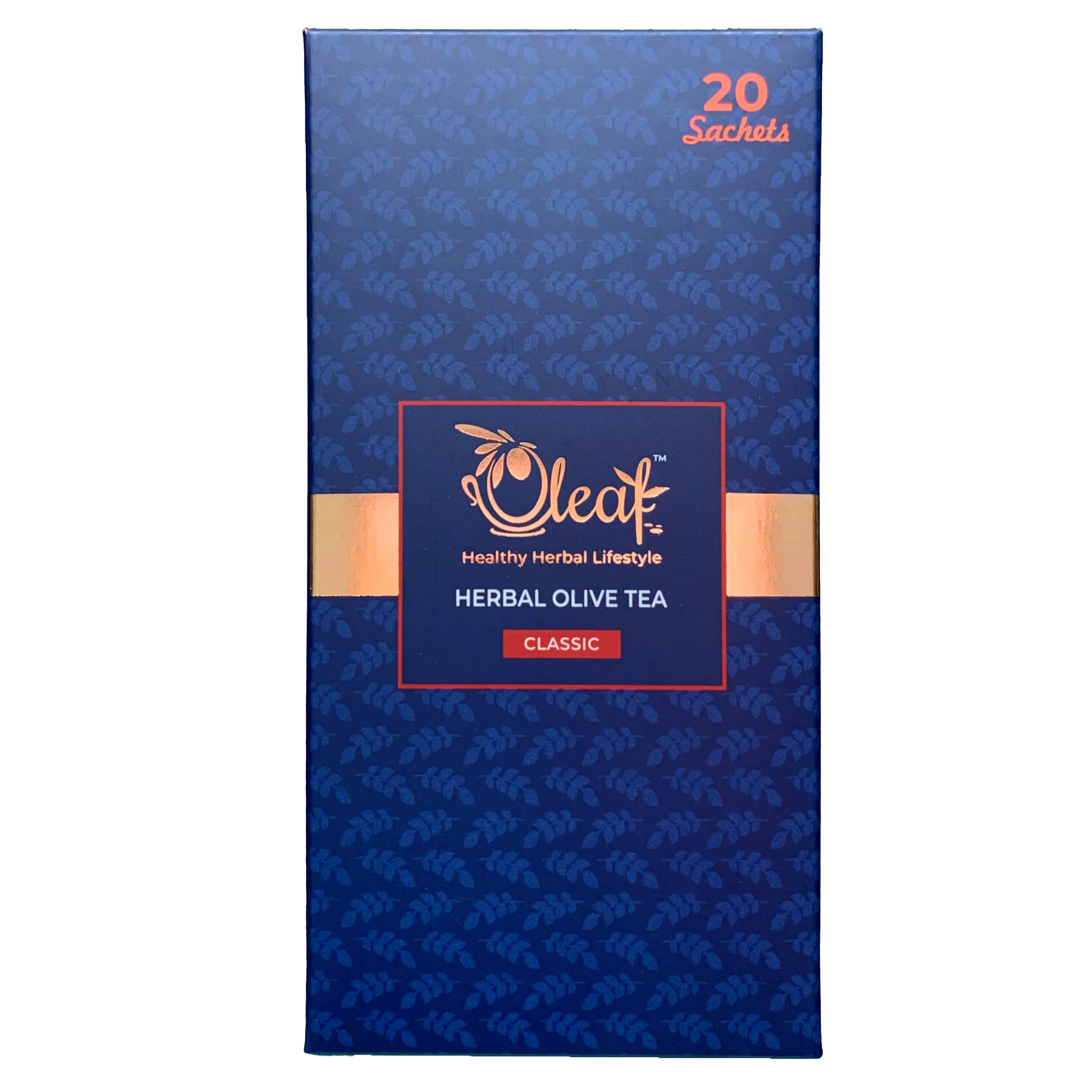 HERBAL OLIVE LEAF TEA - CLASSIC (TEABAGS)
