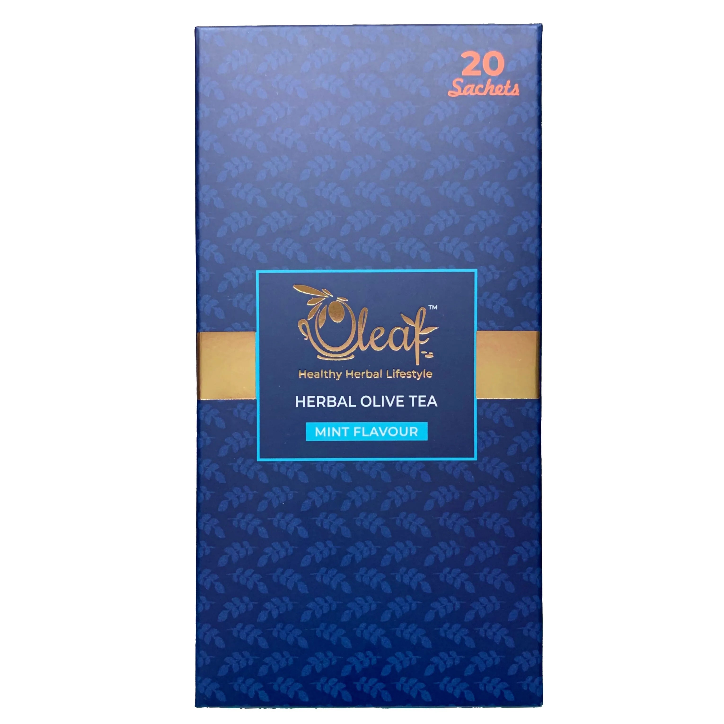 HERBAL OLIVE LEAF TEA - MINT (TEABAGS)