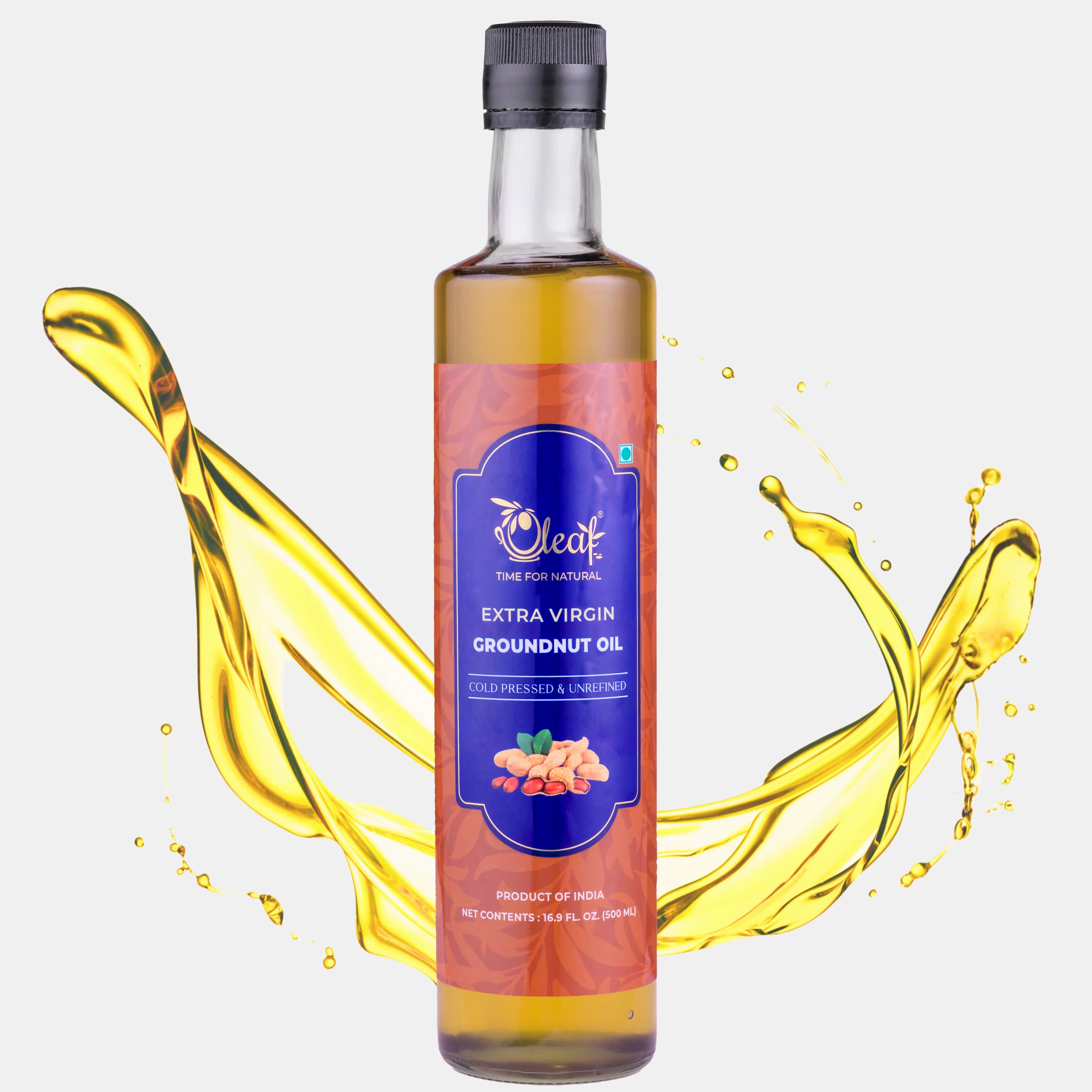 Extra Virgin Cold Pressed Groundnut Oil