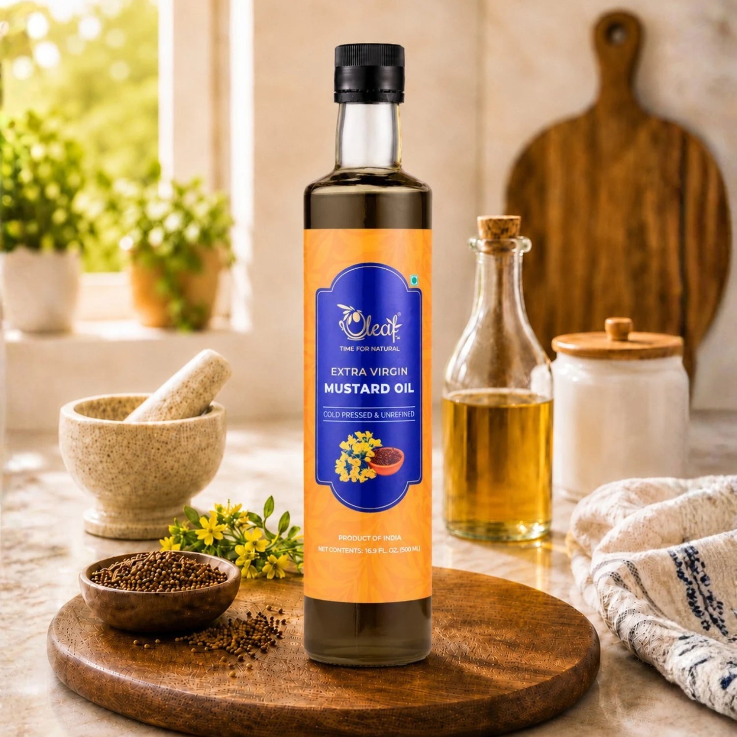 Extra Virgin Cold Pressed Mustard Oil