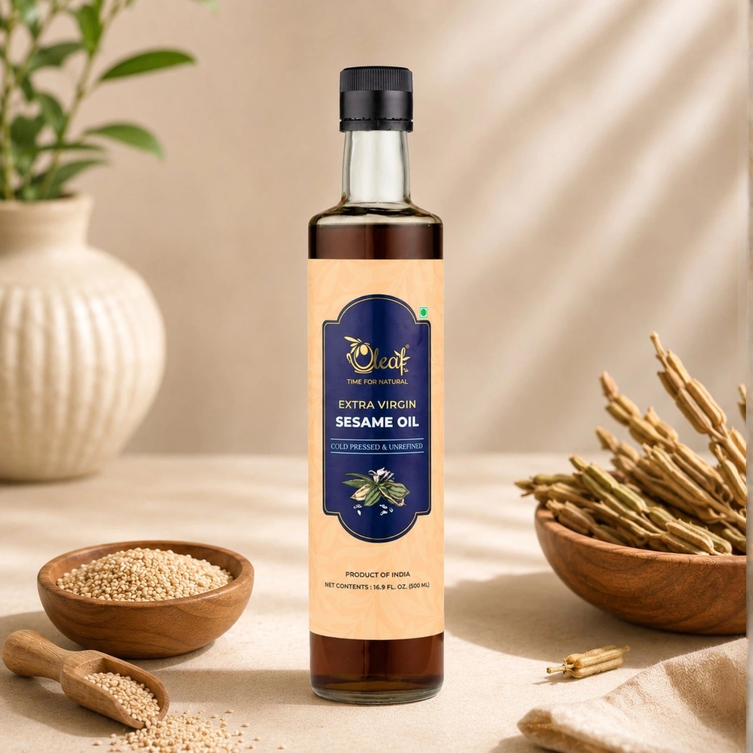 Extra Virgin Cold Pressed Sesame Oil