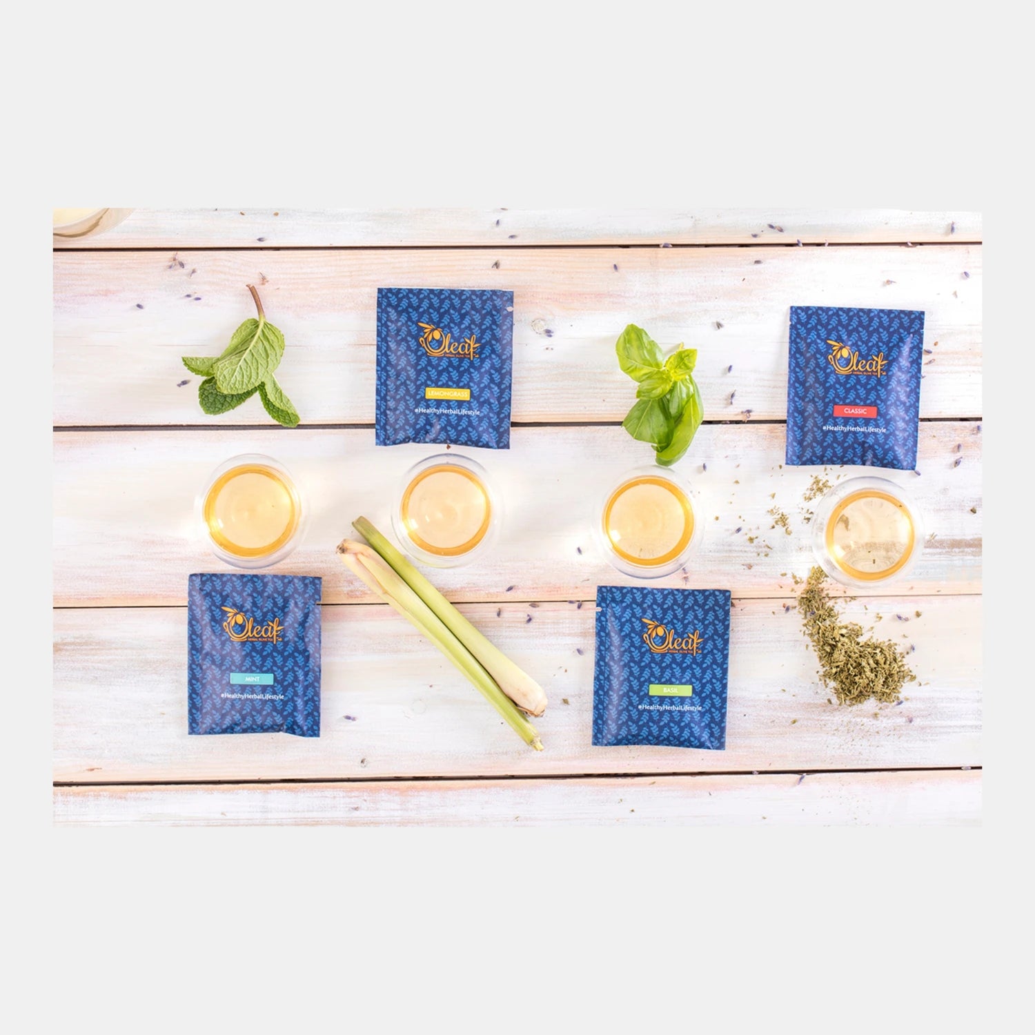 Herbal Olive Leaf Tea - Assorted (Teabags)