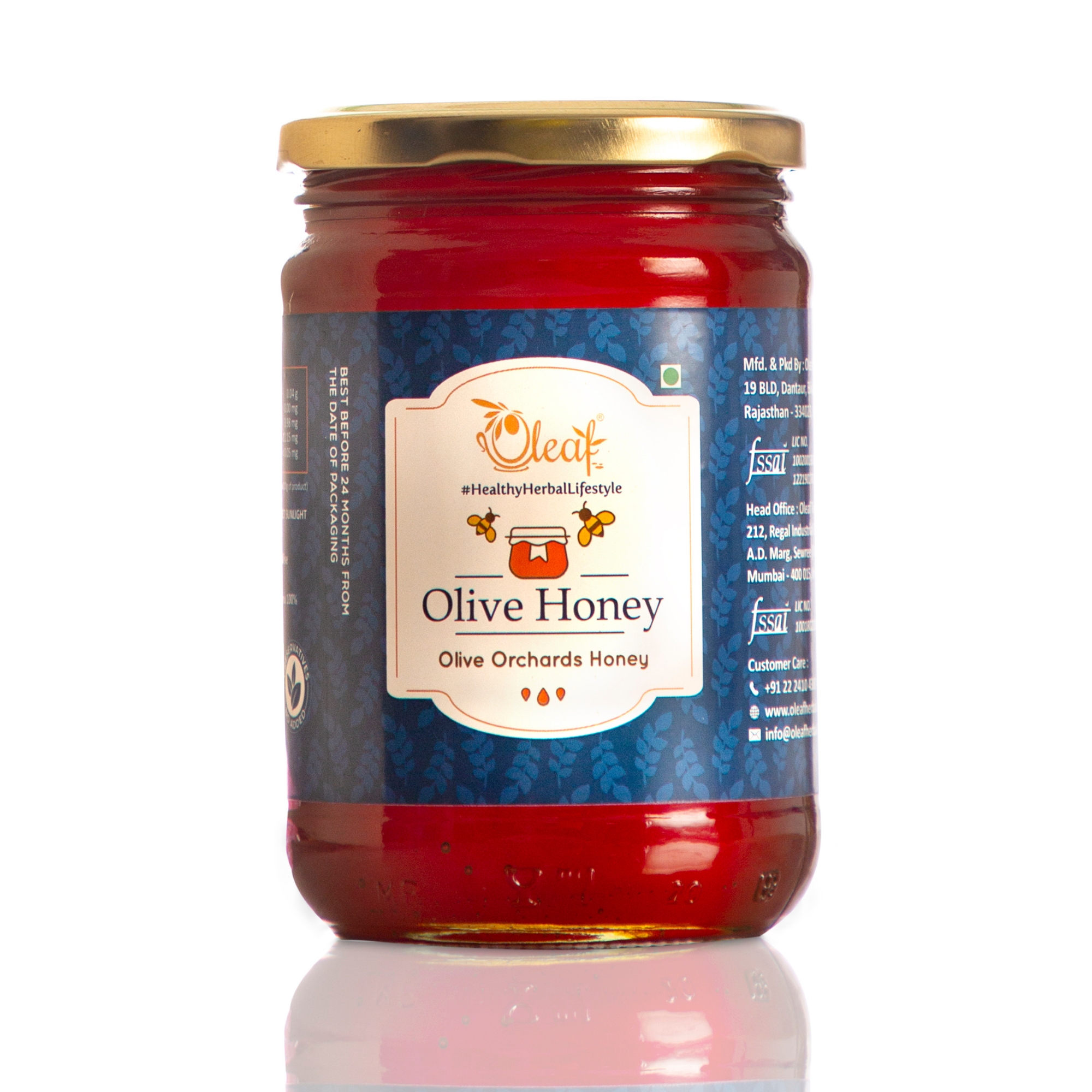 Olive Orchards Honey - 800 Gms - Oleaf
